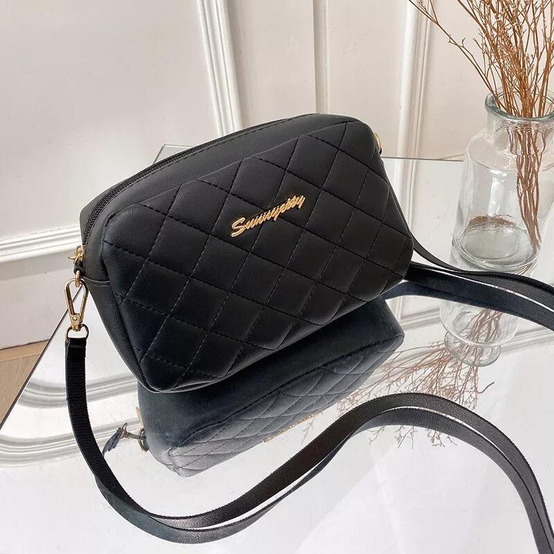 Chic Girl's PU Leather Embroidered Shoulder Bag,