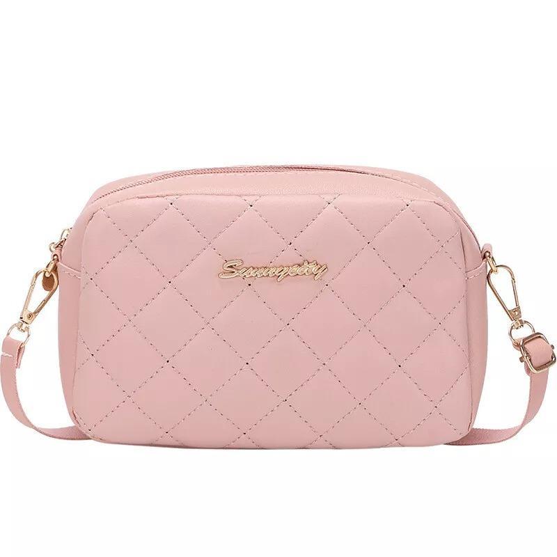 Chic Girl's PU Leather Embroidered Shoulder Bag,