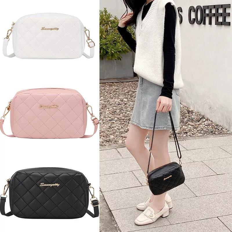Chic Girl's PU Leather Embroidered Shoulder Bag,