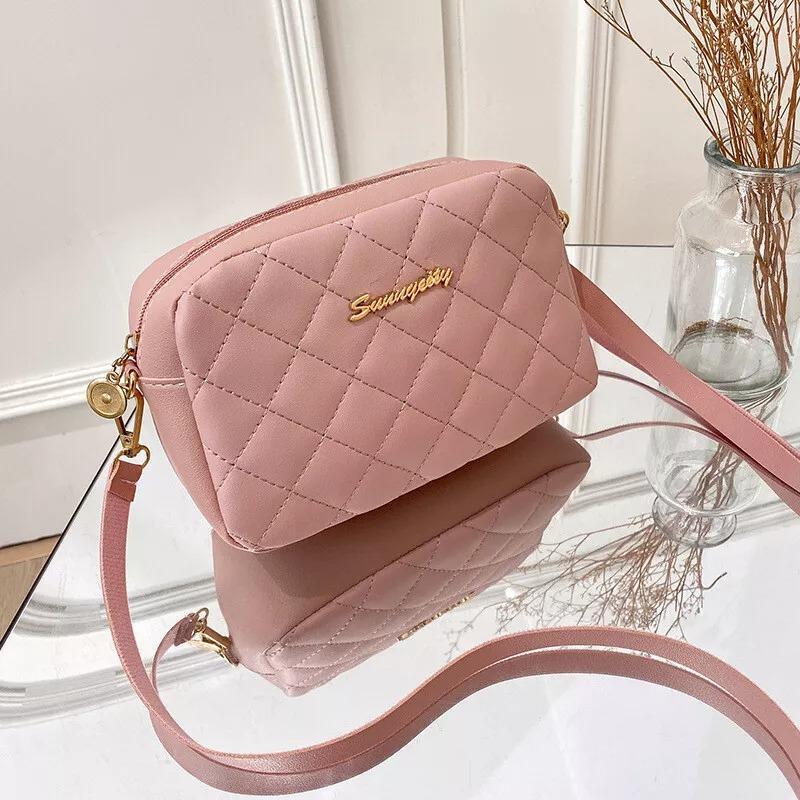 Chic Girl's PU Leather Embroidered Shoulder Bag,