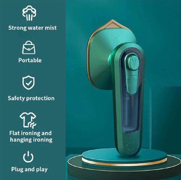 Professional Micro Steam Iron Mini Ironing Machine Handheld Steam Iron Hanging Ironing Suitable For Home Travel