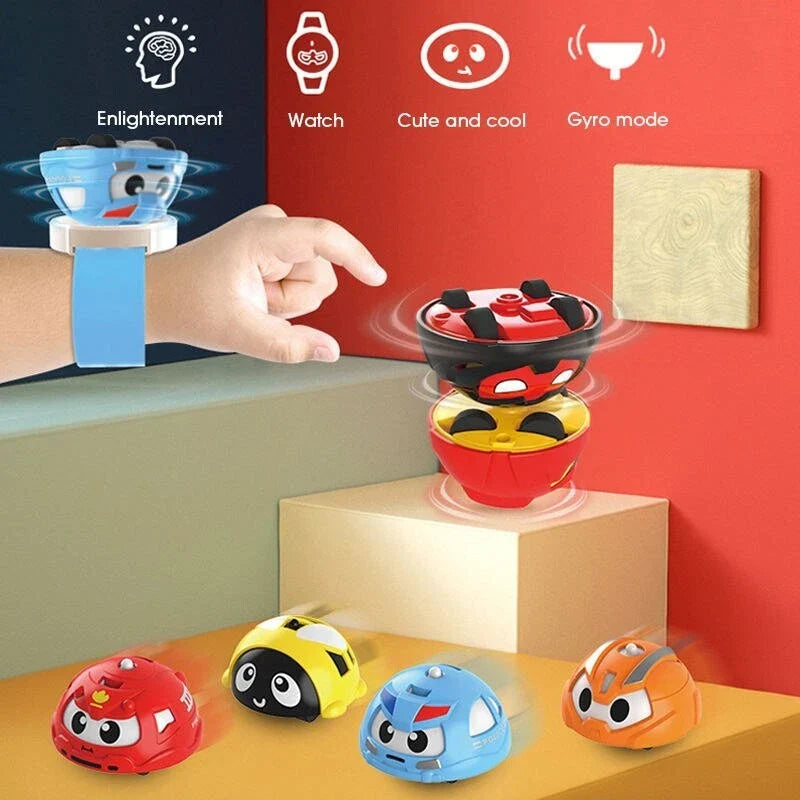 Top Spinning Witch Watch Car